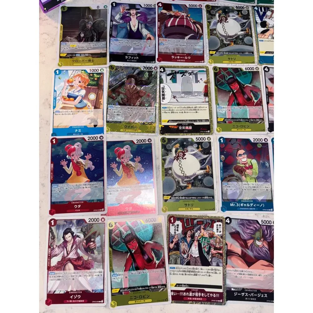 39 One Piece Japanese RARE Foil Lot! Rares, Holos !NOT BULK!